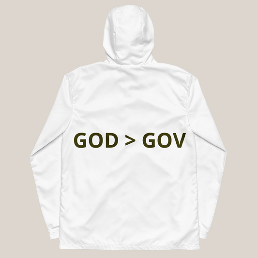 God > Gov Windbreaker