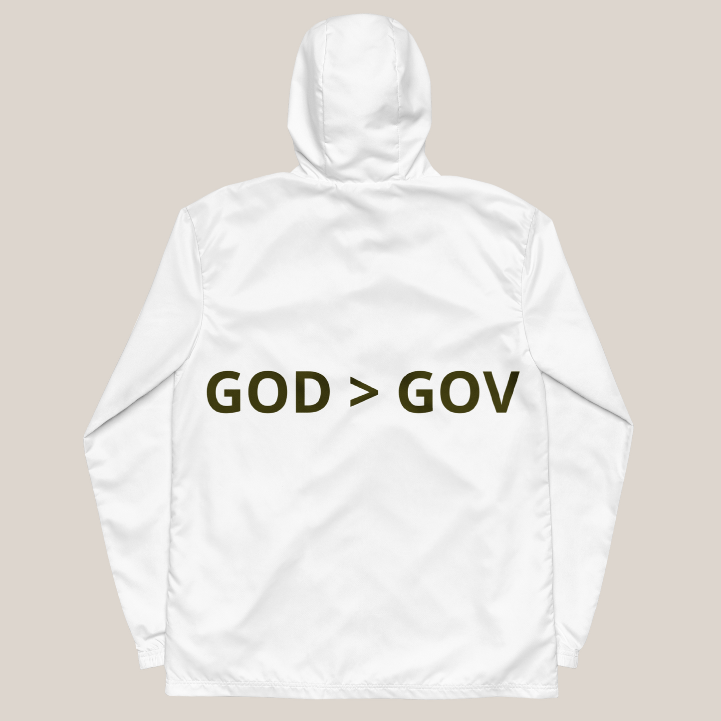 God > Gov Windbreaker