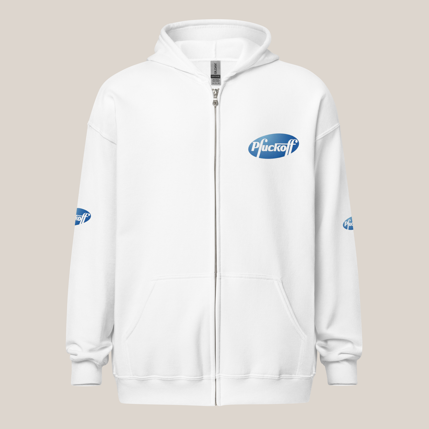 Pfuckoff Zip Hoodie